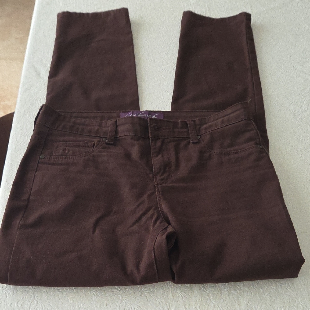 VTG Gloria Vanderbilt Deep Brown Jeans